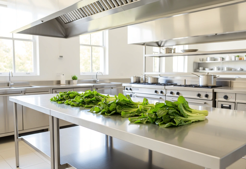 Professional kitchen environment